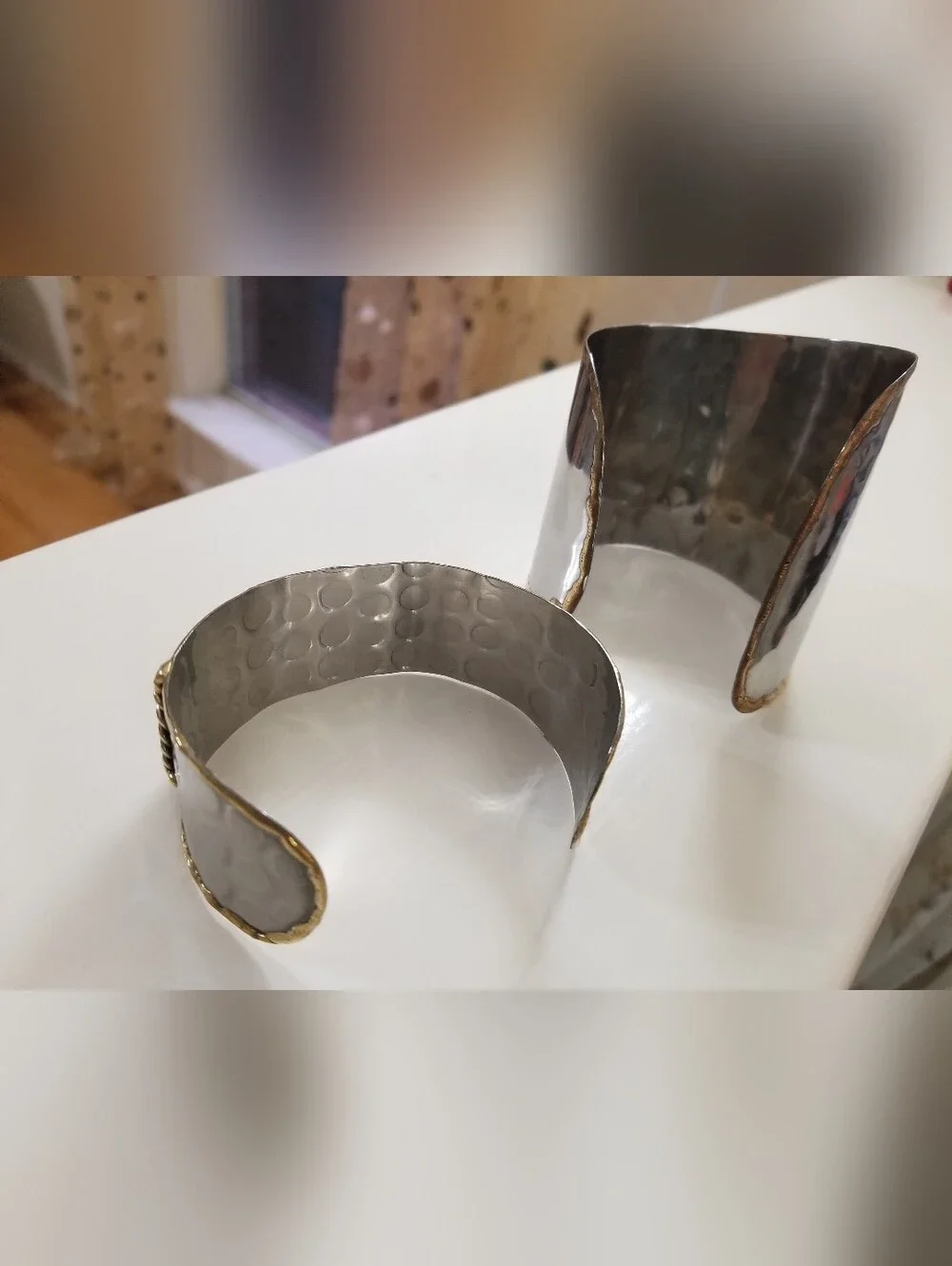 Artisan brutalist bracelets
